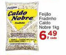 Rossi Supermercado Feijao Fradinho Caldo Nobre 1kg oferta