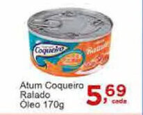 Rossi Supermercado Atum Coqueiro Ralado oleo 170g oferta