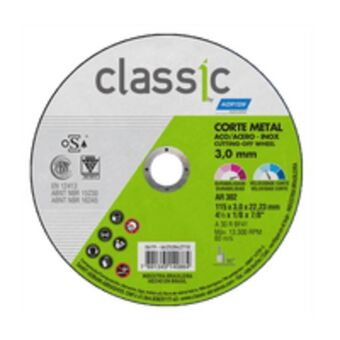 Telhanorte Disco de corte para uso geral 115x22,2x3mm ar302 norton oferta