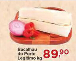 Rossi Supermercado Bacalhau do Porto Legitimo 1kg oferta