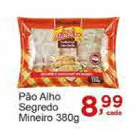 Rossi Supermercado Pao Alho Segredo Mineiro 380g oferta