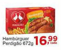 Rossi Supermercado Hamburguer Perdigao 672g oferta