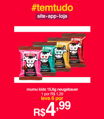 Lojas Americanas Mumu Kids 15.6g Neugebauer oferta