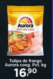 Rossi Supermercado Tulipa de Frango Aurora cong. Pct 1kg oferta