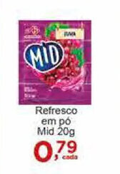 Rossi Supermercado Refresco em po Mid 20g oferta