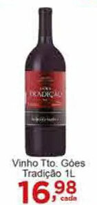 Rossi Supermercado Vinho Tto. Goes Tradicao 1L oferta