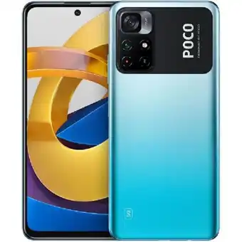 Smartphone xiaomi poco m4 pro 5g dual 128gb 6gb ram - cool blue - global