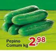 Rossi Supermercado Pepino Comum 1kg oferta