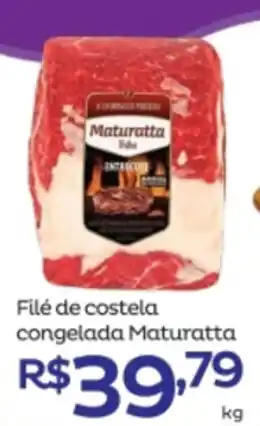 Super Lagoa File de costela congelada Maturatta 1kg oferta