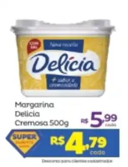 Super Lagoa Margarina Delicia Cremosa 500g oferta