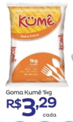 Super Lagoa Goma Kume 1kg oferta