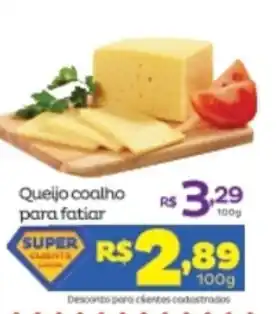 Super Lagoa Queijo coalho para fatiar oferta