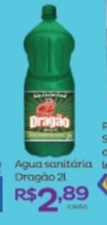 Super Lagoa Agua sanitaria Dragao 2L oferta