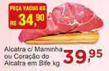 Rossi Supermercado Alcatra c/ Maminha ou Coracao do Alcatra em Bife 1kg oferta