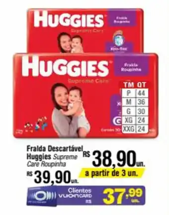 Fort Atacadista Fralda descartavel Huggies oferta