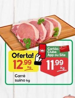 Supermercados Princesa Carré suíno oferta