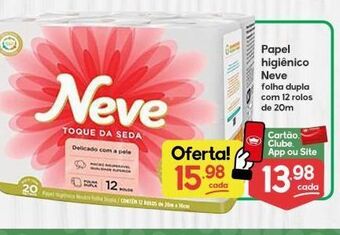 Supermercados Princesa Papel higiênico neve oferta
