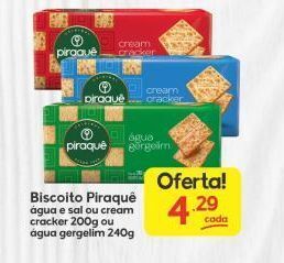 Supermercados Princesa Biscoito piraquê oferta