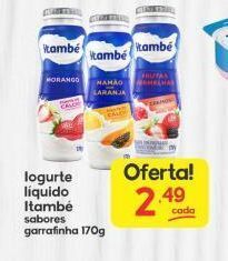 Supermercados Princesa Iogurte líquido itambé oferta