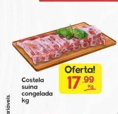 Supermercados Princesa Costela suina congelada oferta