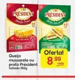 Supermercados Princesa Queijo mussarela ou prato president oferta