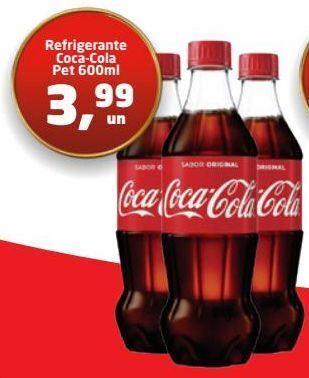 Tenda Atacado Refrigerante coca-cola 600ml oferta