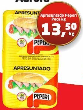 Tenda Atacado Apresuntado peperi kg oferta