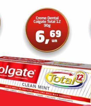 Tenda Atacado Creme dental colgate total 12 90g oferta