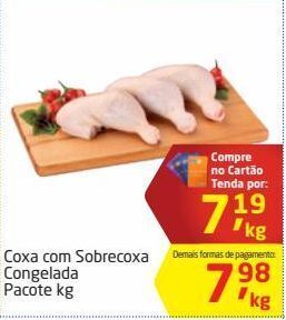 Coxa com sobrecoxa kg