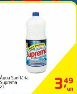 Tenda Atacado Água sanitária suprema 2l oferta