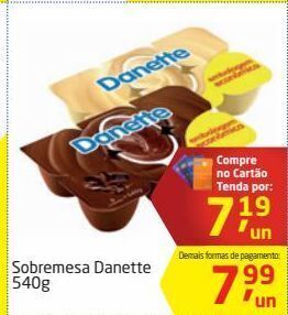 Sobremesa danette 540g