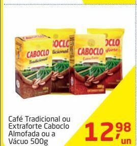 Tenda Atacado Café tradicional ou extraforte caboclo 500g oferta