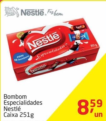 Tenda Atacado Bombom especialidades nestlé 251g oferta