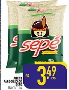 Mercantil Rodrigues Arroz parboilizado sepé kg oferta