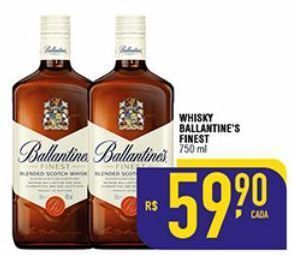 Whisky ballantine´s finest 750ml