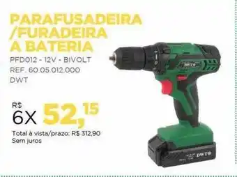 Redemac Parafusadeira furadeira a bateria oferta