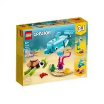 Blocos de montar - creator - golfinho e tartaruga m brinq