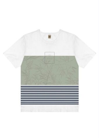 Posthaus Rovitex - camiseta masculina estampada branco oferta