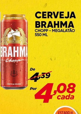 Dia Cerveja Brahma 550ml oferta