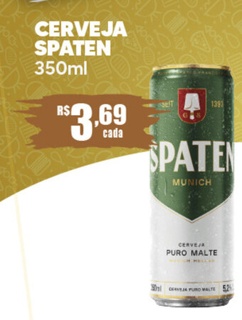 Supermercado Precito Cerveja Spaten 350ml oferta