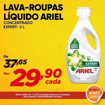 Dia Lava roupas Liquido Ariel 2L oferta