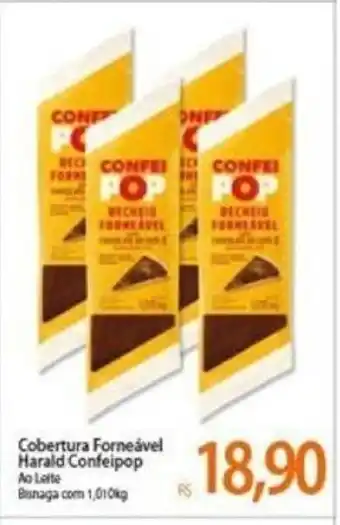 Atacadão Cobertura Foneavel Harald Confeipop 1.010kg oferta