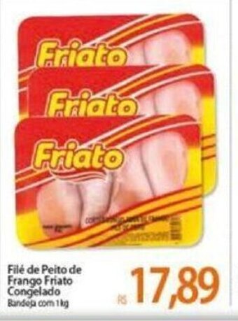Atacadão File de peito de frango Friato Congelado 1kg oferta