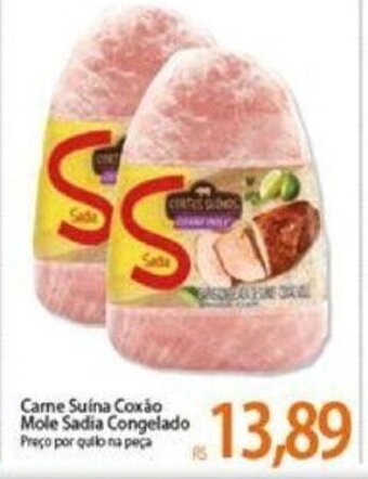 Atacadão Carne Suina Coxao Mole Sadia Cong. oferta