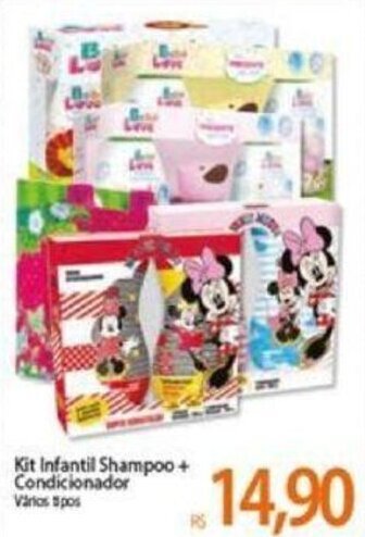 Kit Infantil Shampoo + Condicionador