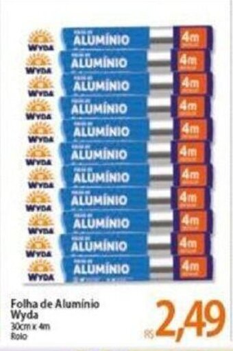 Atacadão Folha de Aluminio Wyda 30cmx4m oferta