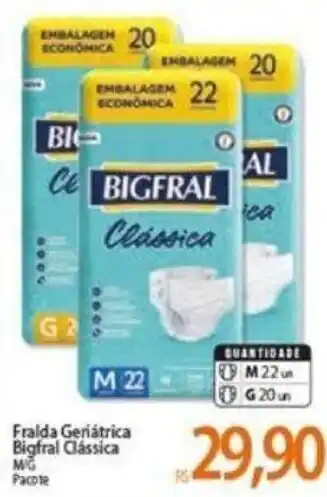 Atacadão Fralda Geriatrica Bigfral Classica oferta