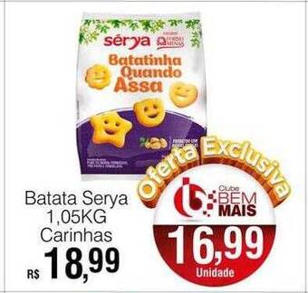 Supermercado Bem Barato Batata serya carinhas oferta