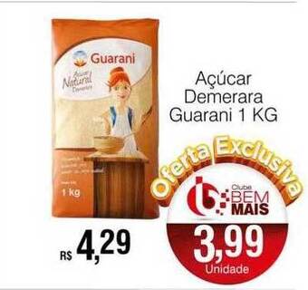 Açúcar demerara guarani