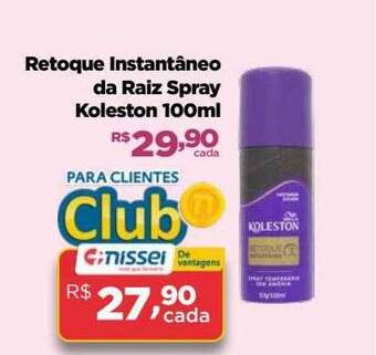 Retoque instantâneo de raiz spray koleston